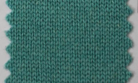 产品名称：TURQUOISE NS-6104； 所属分类：2股28支55％丝58％羊绒-粗纺（THEMIS）